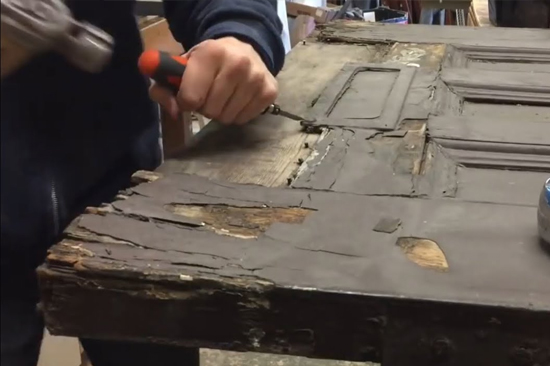 Santa Maria-wooden-door-repair