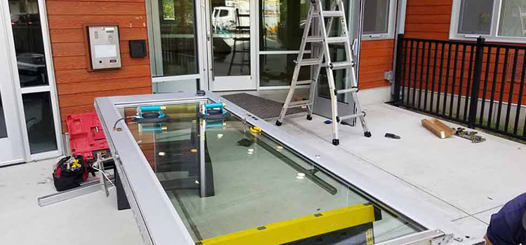 storefront door glass replacement Santa Maria